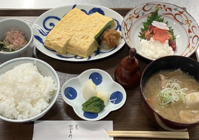 レストランつぶら乃のメニュー1