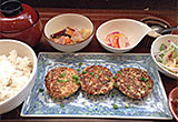 ほっこりごはん・ひよこ豆のメニュー1