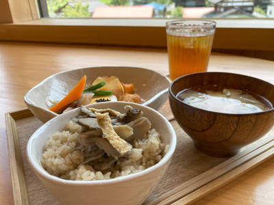 ミュージアムカフェさとやま食堂のメニュー1